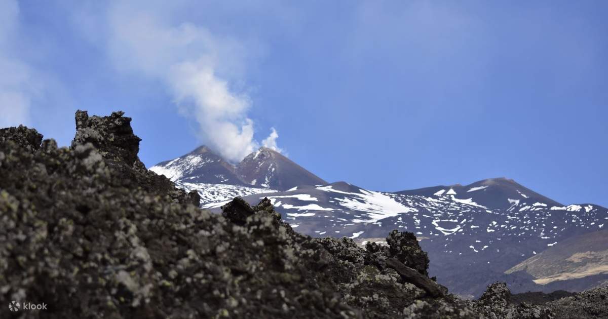 Mount Etna and wine guided tour from Catania Klook India